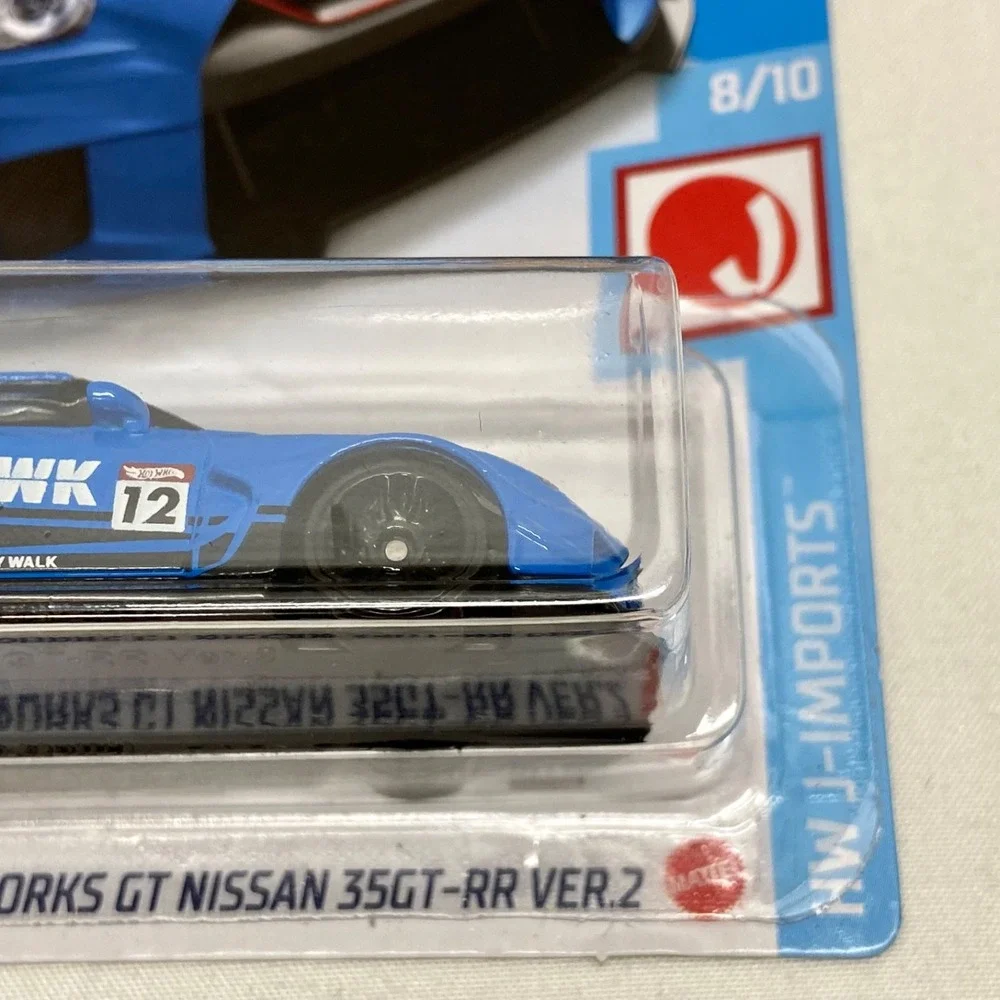 Hot Wheels cardboard card